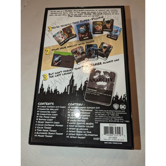 Spin Master Games The Joker, Diabolical Secret Identity Strategy Party Game - Picture 9 of 9